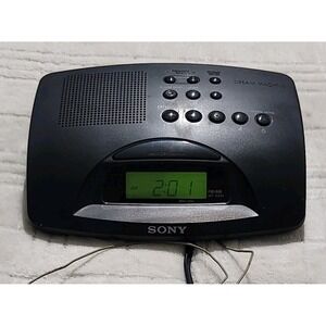 SONY Dream Machine‎ Digital AM/FM Clock Radio (ICF-C233) Tested and Works Great
